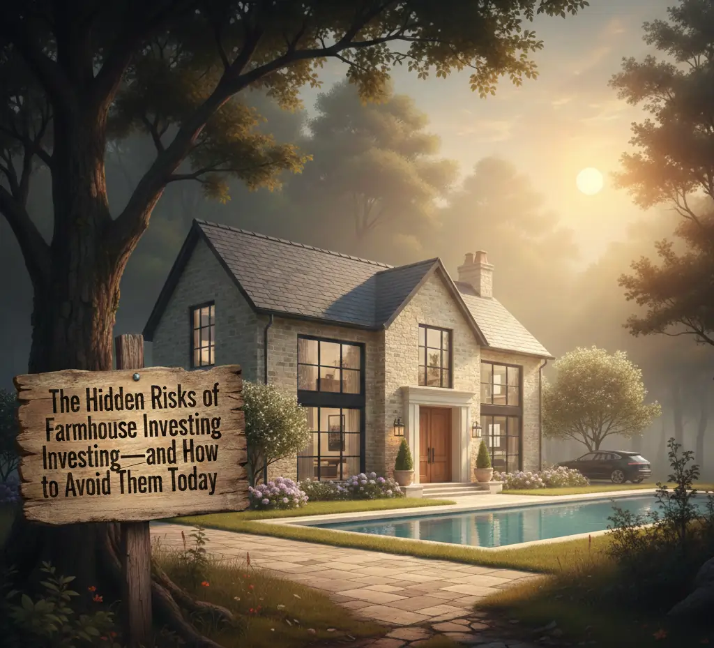 Farmhouse investing near Aravalli hills with strong city connectivity.