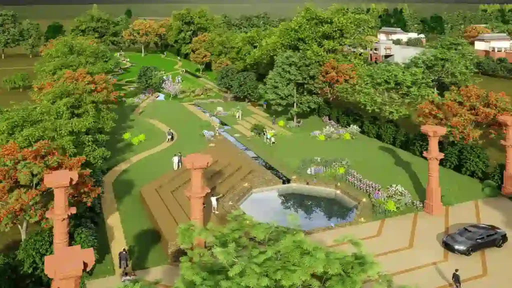 Green landscapes at RPS Sargam Naugaon