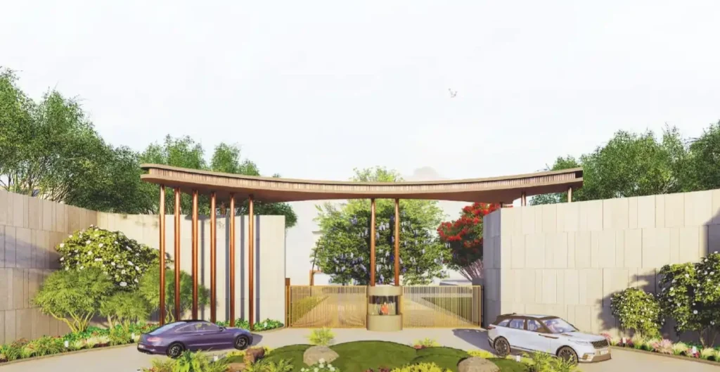 Spacious farmhouse plots at Rainbow Meadows Farm Naugaon