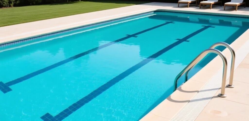 Amenities at Rainbow Meadows Farmhouse including clubhouse and swimming pool