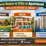 Farm House vs Villa vs Apartment: Which to invest in 2026?