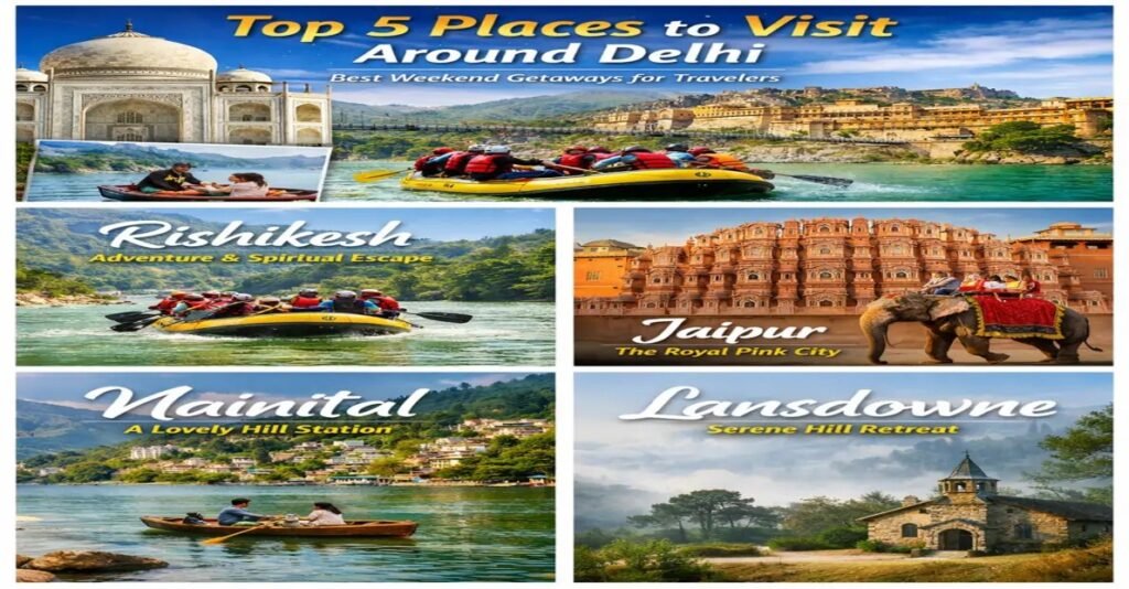 Places to Visit Near Delhi